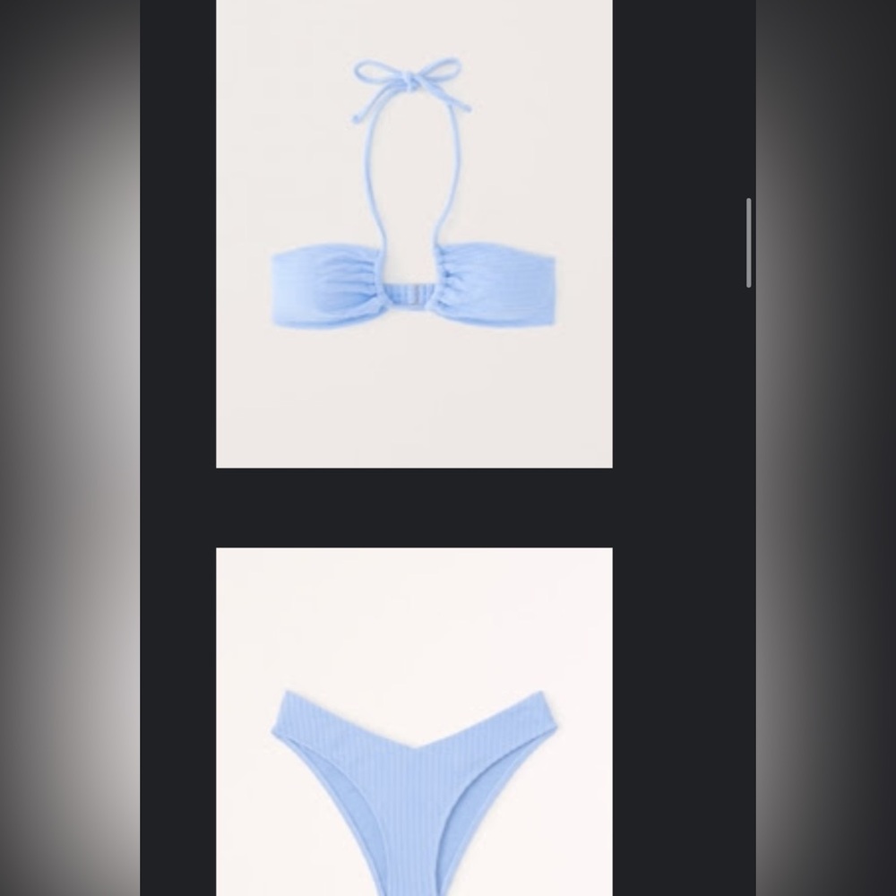 A&F Terry Triangle Bikini